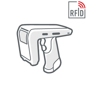 RFID-Reader skizziert als Iconbild