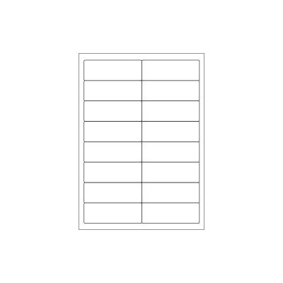 MARKENetiketten Blattetiketten 97,5x35