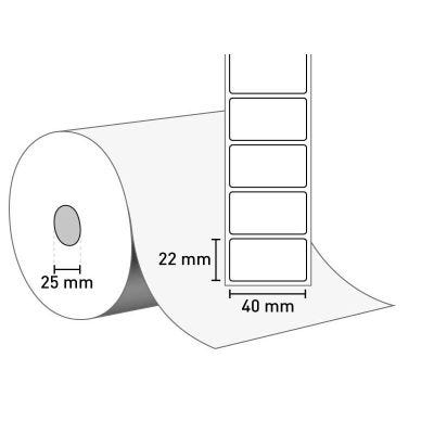 Bild MARKENetiketten Cosmetigo® Gloss White TT 40x22