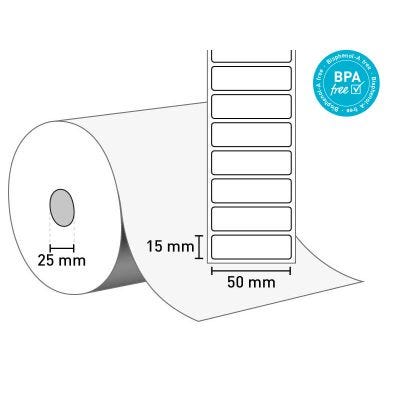 Etiketten auf Rolle 50x15/25