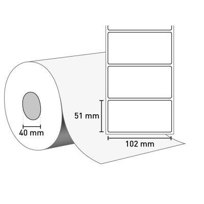High Gloss Structure Label 102x51/40