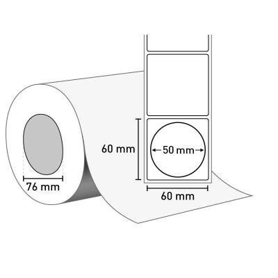 MARKENetiketten 60x60 mm (50mm rund)