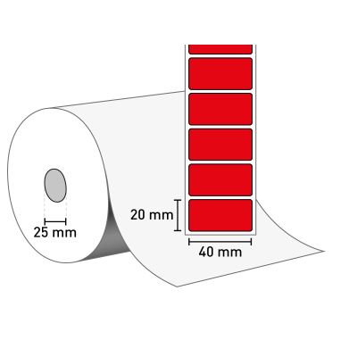 Thermo Top Med. Papier Etiketten