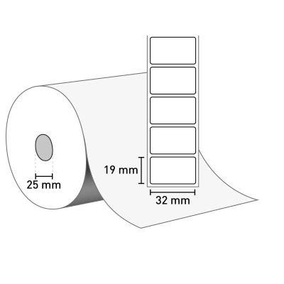 Etiketten auf Rolle 32x19/25
