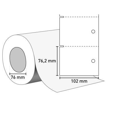 Anhänger auf Rolle PE Robust Tag