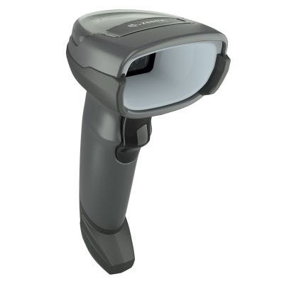 Zebra DS4608 Barcodescanner Frontansicht mit weißer Scanengine