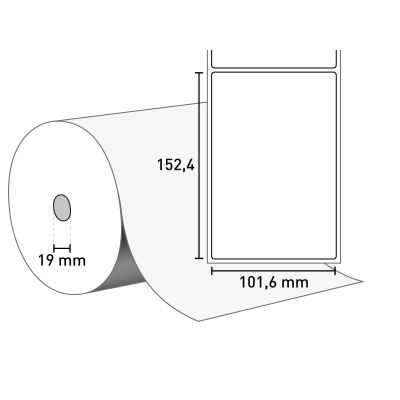 Thermopapier Etiketten Z-Select 2000D