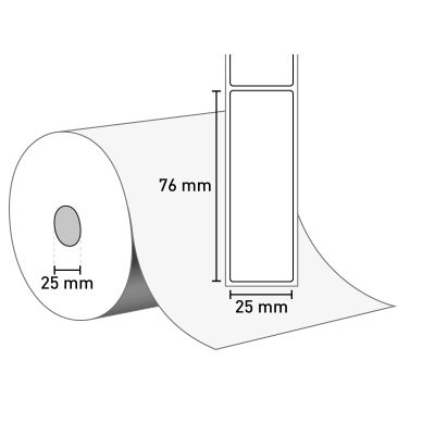 Thermopapier Etiketten Z-Select 2000D