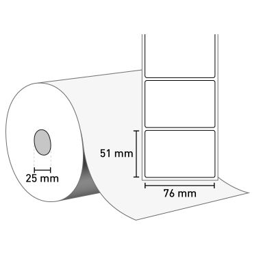 Thermopapier Etiketten Z-Select 2000D