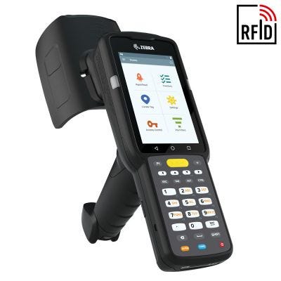Zebra MC3390XR links mit Logo