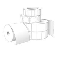 High Gloss Label Rollenetiketten aus Inkjetpapier