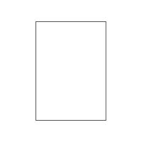 MARKENetiketten DIN A4 Blattetiketten aus Papier, 210 x 297 mm