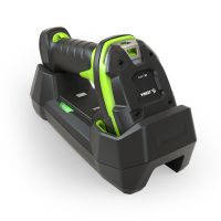 Zebra Li3678-ER 1D Industriescanner mit Ladestation
