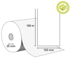 Papieretiketten Linerless - Phenolfrei (Thermo Top)