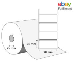 Versandetiketten für eBay Fulfillment - Primarigo® OPAK TD (Thermo Top)
