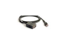 Zebra Serielles Anschlusskabel RS232 für Barcodescanner, 2,1m
