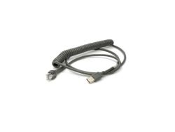 Datalogic USB Anschlusskabel für PowerScan Barcodescanner , Typ A, gerade, 2,4m