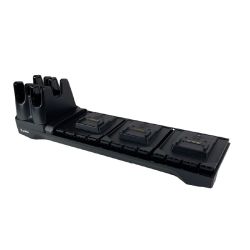 Zebra 3-fach- Lade-/Übertragungsstation Basis, CRD3S4T-RFD49-BASE-COM-1R – für RFD40 und RFD90 Handheld