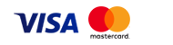 Logo der Visa / Mastercard zum Kauf per Kreditkarte